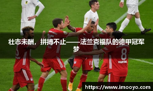 壮志未酬，拼搏不止——法兰克福队的德甲冠军梦